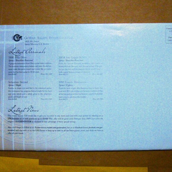 guitar salon international 2010 catalog - Picture 4 of 5